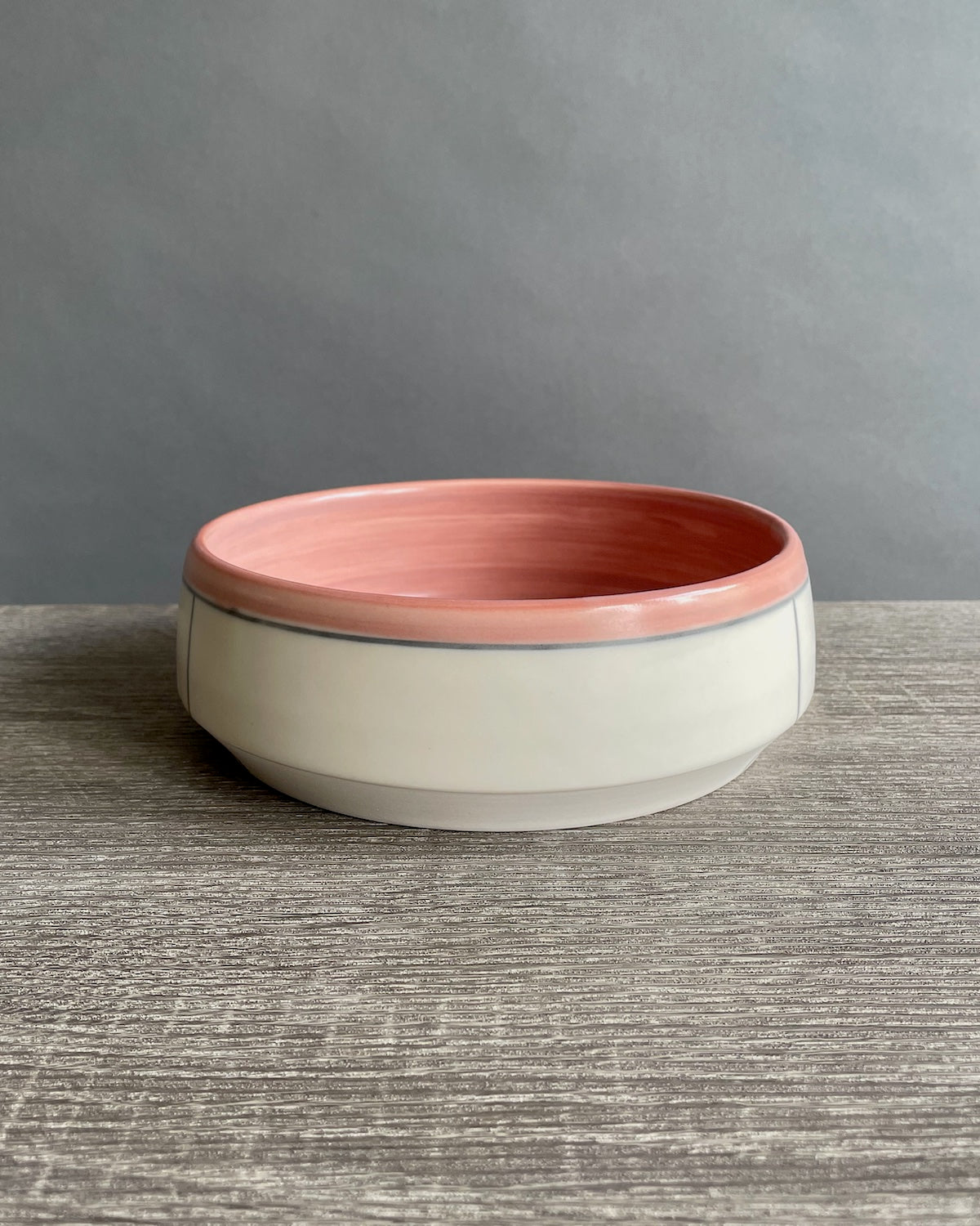 Dinner Bowl - Line & Color Block