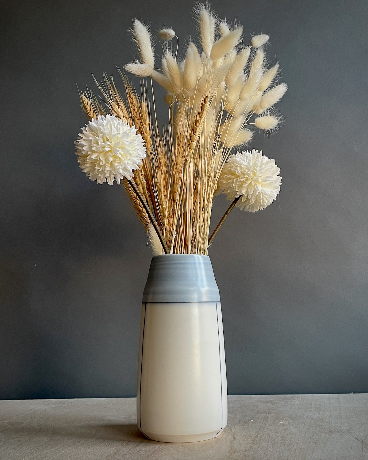 Medium Vase - Line & Color Block